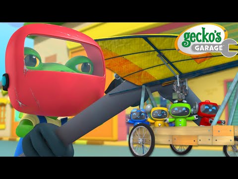 Re-jig the Flying Rig 🛸 | Gecko's Garage | Trucks For Children | Cartoons For Kids