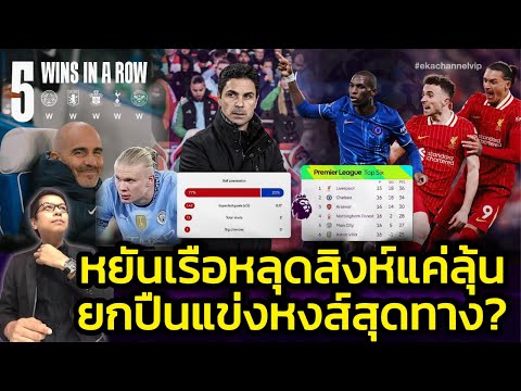 🔵 หยันเรือหลุดสิงห์แค่ลุ้น ยกปืนแข่งหงส์สุดทาง?