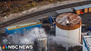 YouTube video thumbnail: Risk of Explosion has Been ‘Eliminated’ in California Toxic Chemical Tank Incident