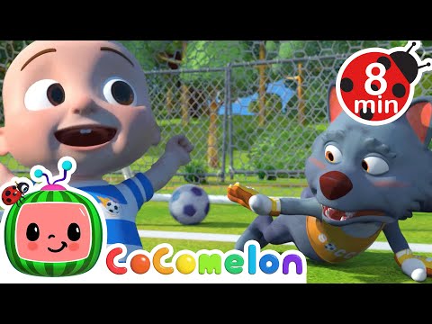 Canção do futebol⚽ | Little Angel e CoComelon - As Músicas da Turminha