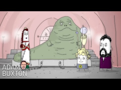 5 Year Old Girl Discusses Princess Leia's Slave Outfit With Dad | Adam Buxton
