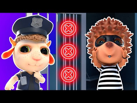 Tommy the Cop vs The Hedgehog Thief | Cartoon for Kids | Dolly and Friends - Thailand