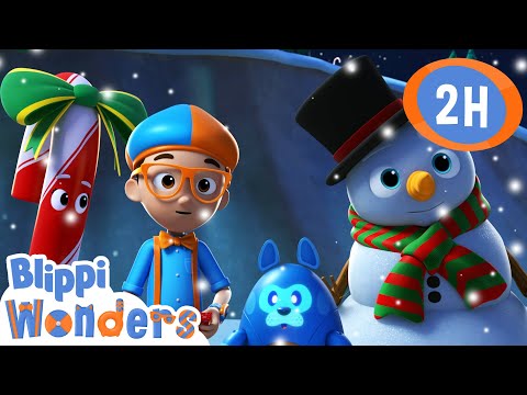 Christmas Scavenger Hunt | Blippi Wonders | Moonbug Kids - Play and Learn