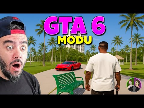 FRANKLIN ILE GTA 6 OYNADIM YENI HARITA MODU - GTA 5 MODS