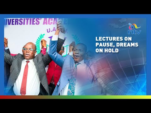 YouTube video thumbnail: University Students Left Stranded as Lecturers' Strike Enters Week Three