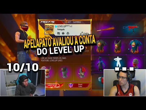 APELAPATO AVALIOU A CONTA DO LEVEL UP 007 E FICOU IMPRESSIONADO NO QUE VIU, CONTA MUITA RARA!!