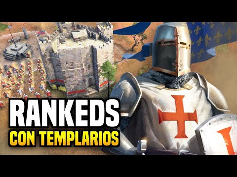 3 PARTIDAS SALVAJES de TEMPLARIOS en AGE of EMPIRES 4