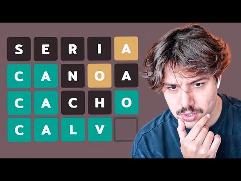 Tenho 6 chances pra acertar a palavra, ou eu passo vergonha...