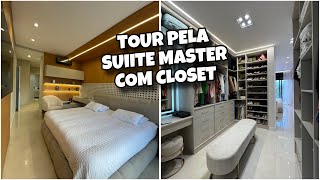TOUR PELA NOSSA SUITE COM CLOSET PRONTA!