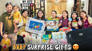 NANI AMI KI TARAF SY BABY K LEA SPECIAL GIFTS 👶🏻♥️ | Zohan & Zyra Milny Aye 😍 | Gifts Unboxing 😂