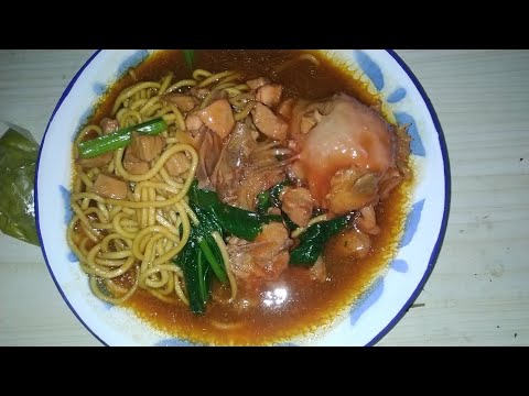 MIE AYAM SEPULANG KERJA TENGAH MALAM