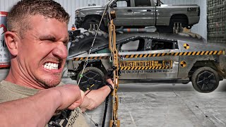 Cyber Truck Vs BEAST Broadhead 🤯