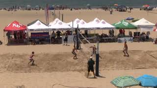 16U CalCup Beach Volleyball State Championship Final Noah Dyer/Tanner Woods v Mullahey/Rottman 2013