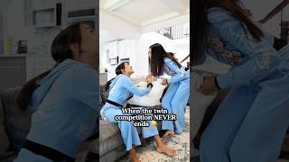 Anything she can do I can do BETTER! 🤣 #funnyshorts #twinmoments #twinlife