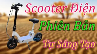 Tự Làm Cho Tôi Chiếc Xe Điện Gấp Gọn || Scooter Mini || Scooter Super
