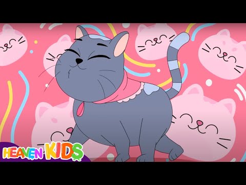 La Gatita Musa🐈😍Canciones Infantiles🎵 | Heaven Kids 🎈✨