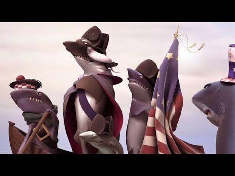 Happy 4th of July 🇺🇸 🦈🐋🎆🎇 - Hungry Shark World