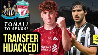 Liverpool HIJACK Munoz Deal! Tonali £100M Transfer to Spurs! 