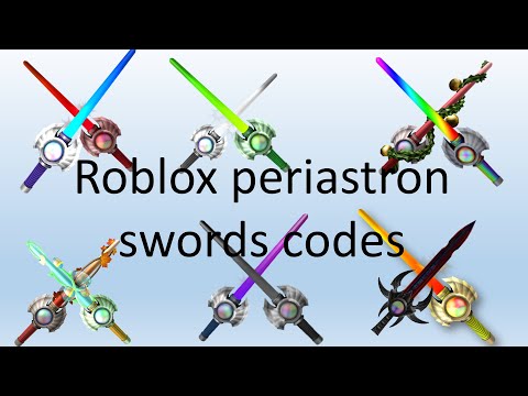Roblox Periastron Sword Codes 07 2021 - roblox taser gear id
