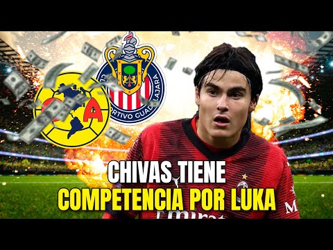 🚨Chivas tiene COMPETENCIA por Luka Romero: América lo quiere | refuerzos chivas