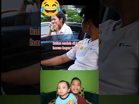 kalau sudah di buka harus bayar dua ribu | reac meme lucu