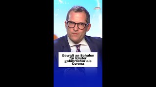 Gewalt an Schulen für Kinder gefährlicher als Corona