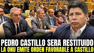 🔴¡CONFIRMADO! Pedro Castillo será RESTITUÍDO antes del 2026, Dina ya no tiene SALVACIÓN