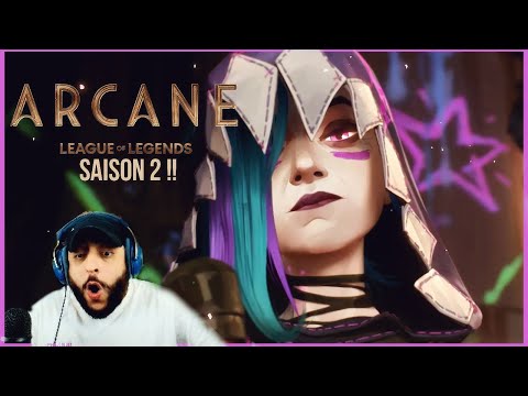 ÇA RIGOLE PLUS ! ARCANE SAISON 2 REACTION TRAILER !