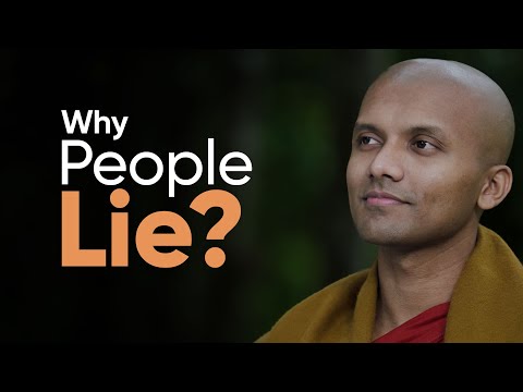 Why we lie? | Buddha’s Thoughts on Lying  | Buddhism In English