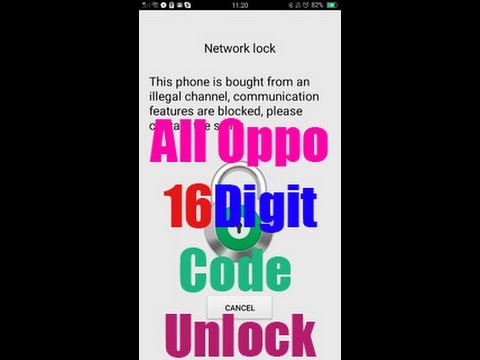 at&t network unlock code