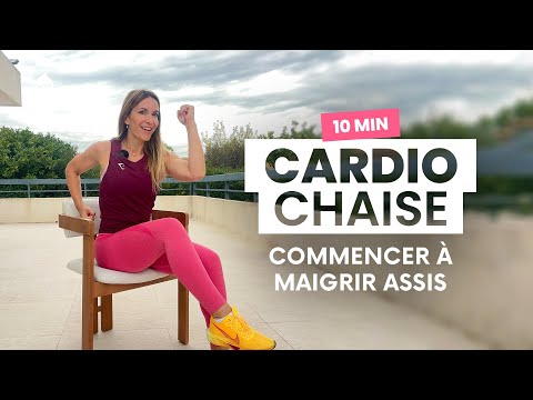 🔥 Cardio chaise Fitness - Commencer à maigrir assit - sport obésité - Jessica Mellet - Move Your Fit