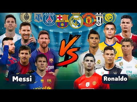 👑Messi VS Ronaldo💪(2005-2023)
