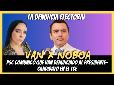 #envívo PSC DENUNCIA A NOBOA  / LA VOZ DEL PUEBLO