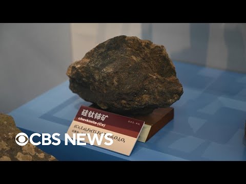 YouTube video thumbnail: China Restricts Rare Earth Mineral Supplies to Western Defense Companies, New Report Shows