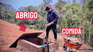 Estocando comida no meu BUNKER de EMERGENCIA!