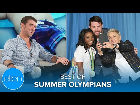 Best of Summer Olympic Athletes on ‘Ellen’
