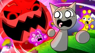 The RISE of SPRUNKI MOON EATER... (Cartoon Animation)