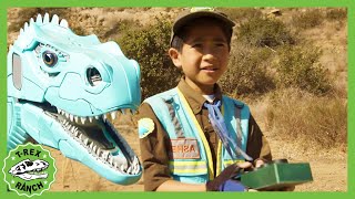 Dino Remote Control | T Rex Ranch | Learning for Kids - Explore With Me!