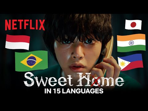 Sweet Home S1 Summarized in 15 Languages | Dub Swap | Netflix