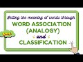 Understanding Analogies and Word Relationships