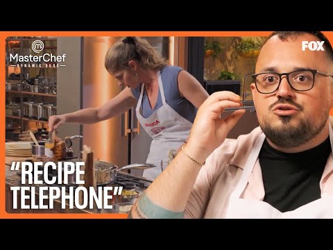 Chefs Attempt To Blindly Finish Their Partner’s Dish | MasterChef