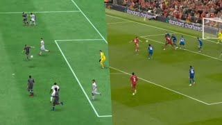 Liverpool vs Bournemouth highlights recreated in FC Mobile