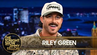 Riley Green Teaches Jimmy How to Use a Duck Whistle, Talks Damn Country Music Tour | Tonight Show