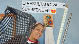 Não Jogue Fora Caixotes e Cabos de Vassouras | FORMA GENIAL de Reutilizar - RECICLA