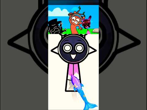 Poor Black😖 #sprunki #animation #speedpaint #incredibox #incrediboxsprunki #art #rainbowfriends #mem