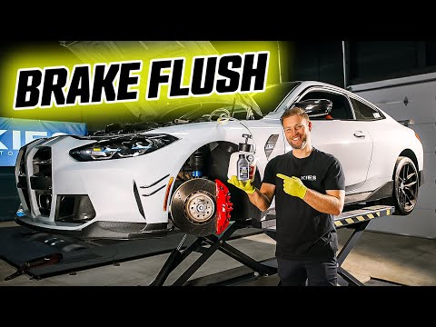 How to do a BRAKE FLUID flush & bleed on a MODERN BMW