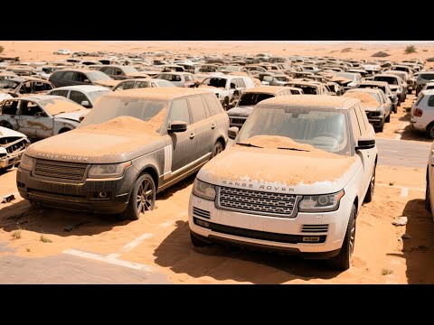 Top 30 Most Amazing ABANDONED Vehicles In Dubai, RangRover , Mercedes, Audi, BMW, FERARRI'S, PORSCHE