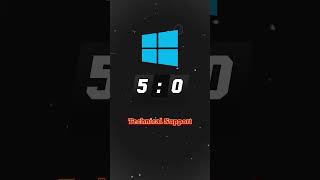 Windows vs Linux #shorts #ytshorts #windows #linux