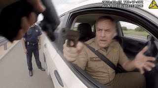Sheriff Gets CAUGHT Speeding, then MELTS DOWN BADLY!