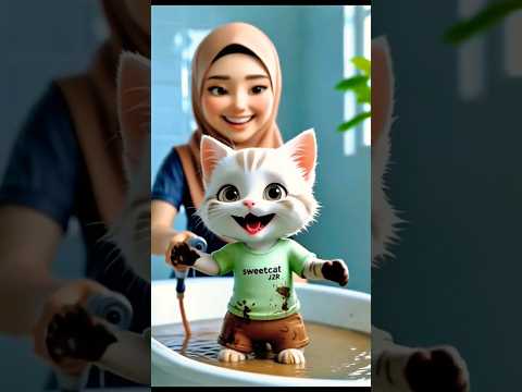 kucing lucu ga boleh ikut main😫#trending#ai #kucing #cat #cats #cute #comedy #funny #cartoon #shorts